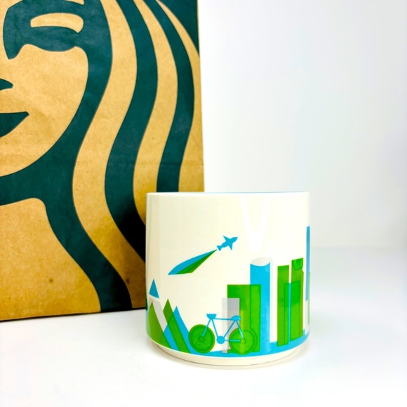 STARBUCKS You Are Here Collection Seattle Mug 14 oz - Picture 2 of 6